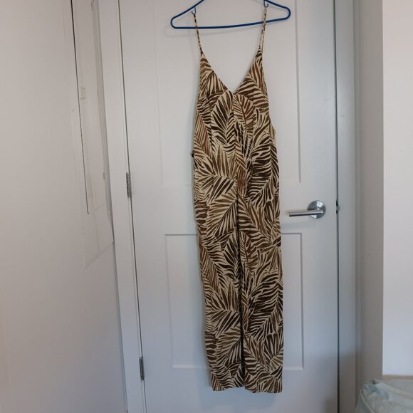 DRESS FORUM LOS ANGELES Palm Leaves Jumpsuit - Picture 1 of 3